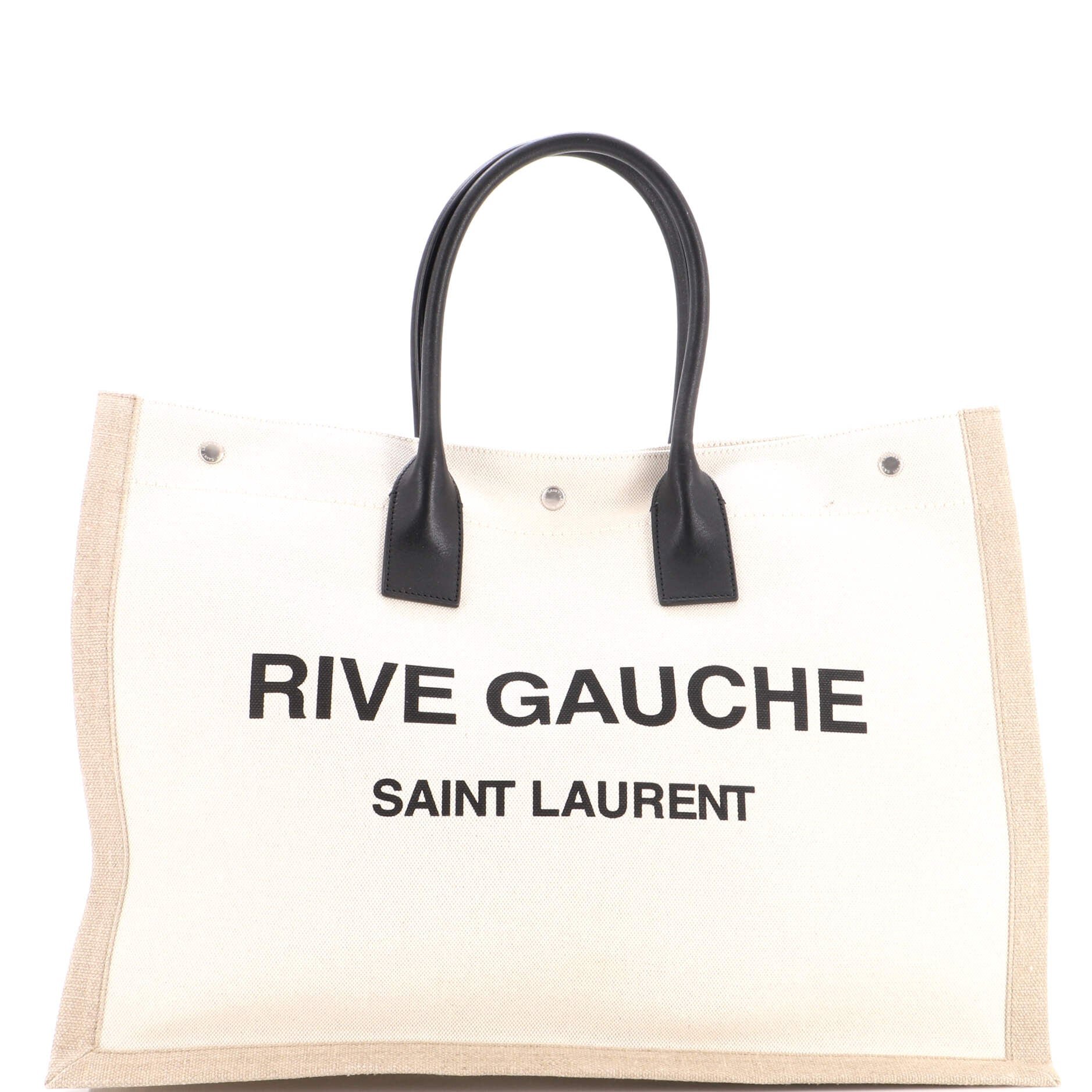 Rive Gauche Shopper Tote Canvas Large