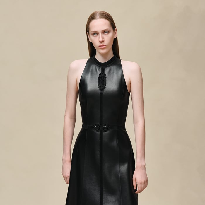 Noir Embellished Dress