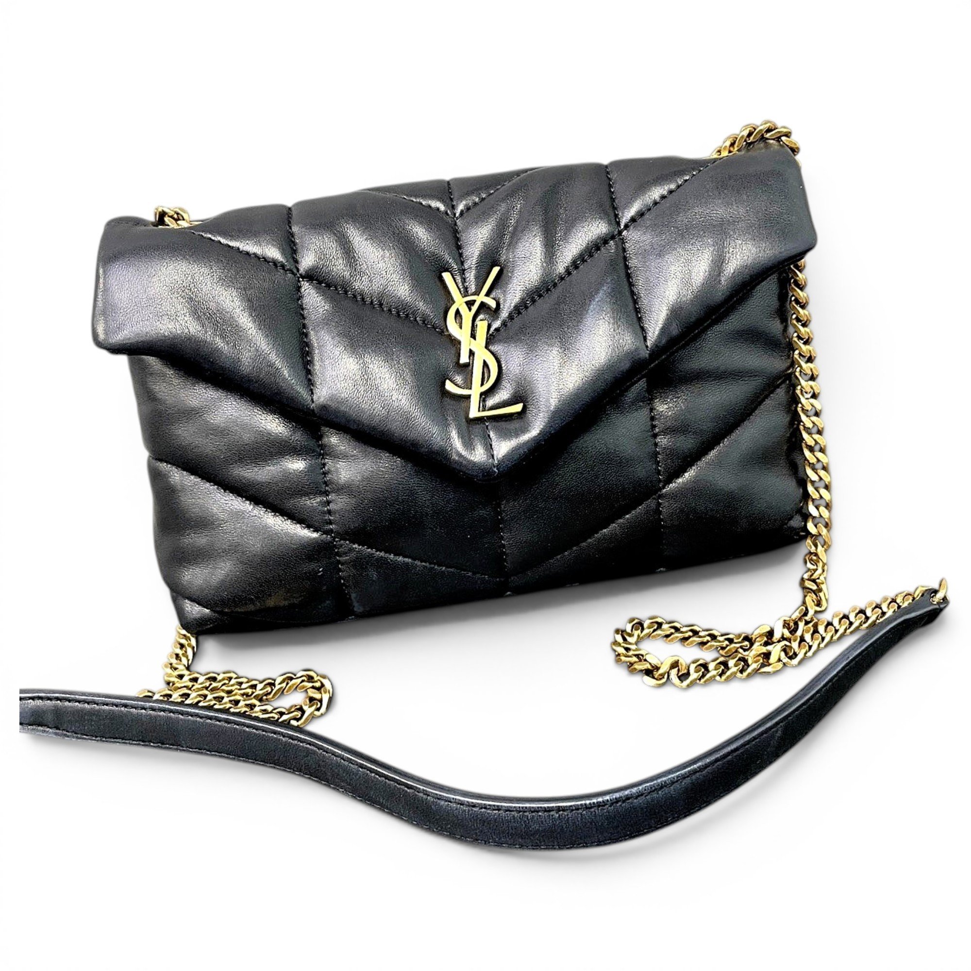 Loulou Puffer leather handbag