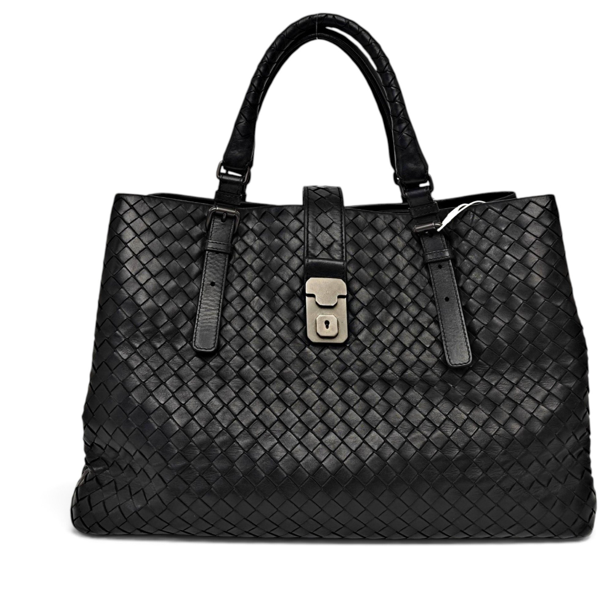 Roma leather tote