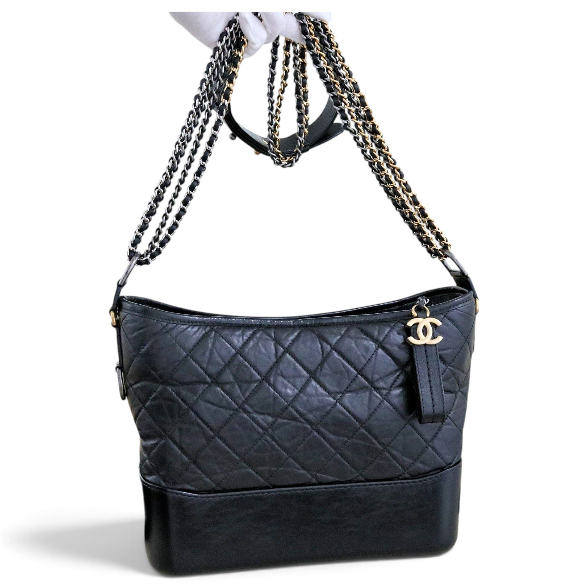 Gabrielle leather handbag