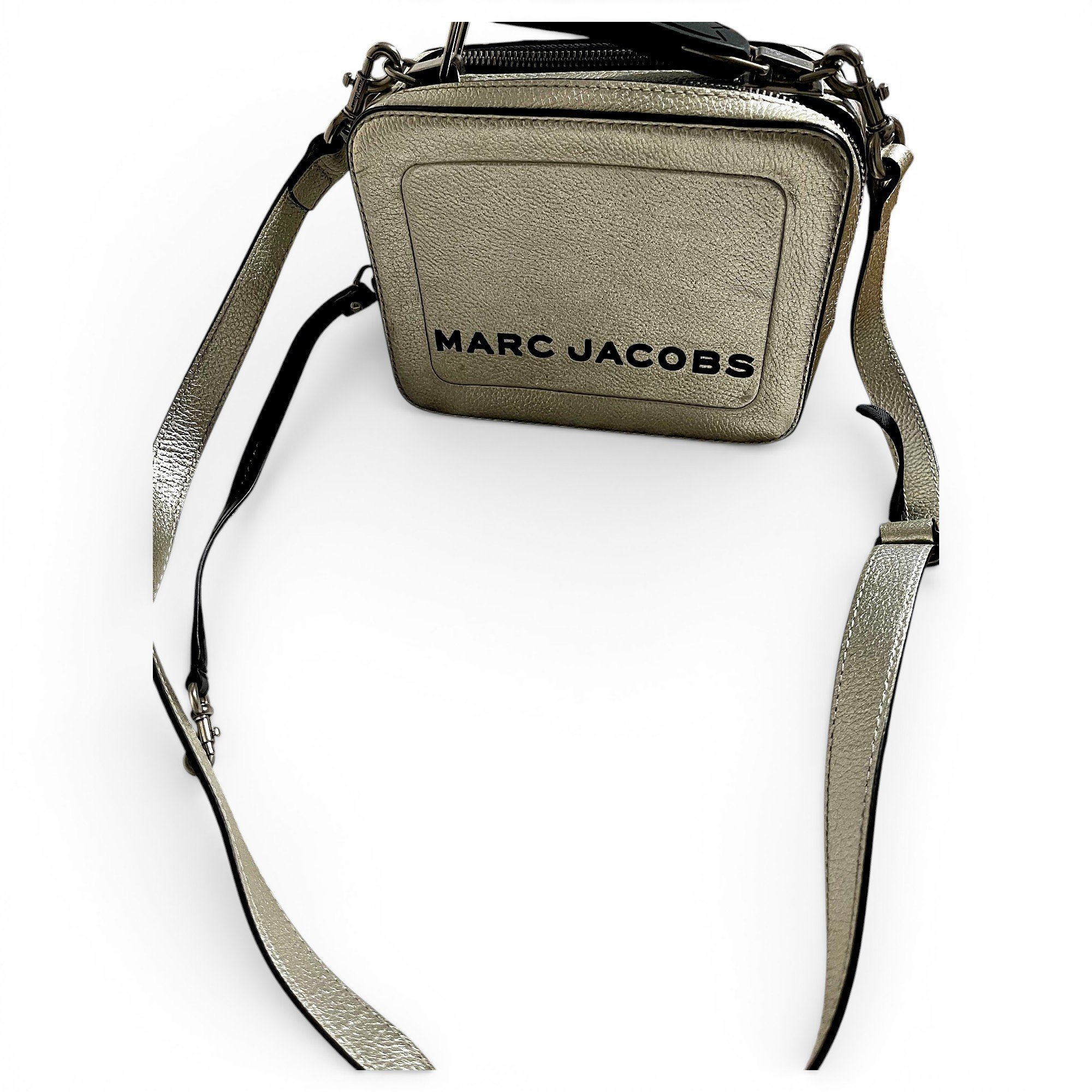Marc Jacobs The Box Bag leather crossbody bag