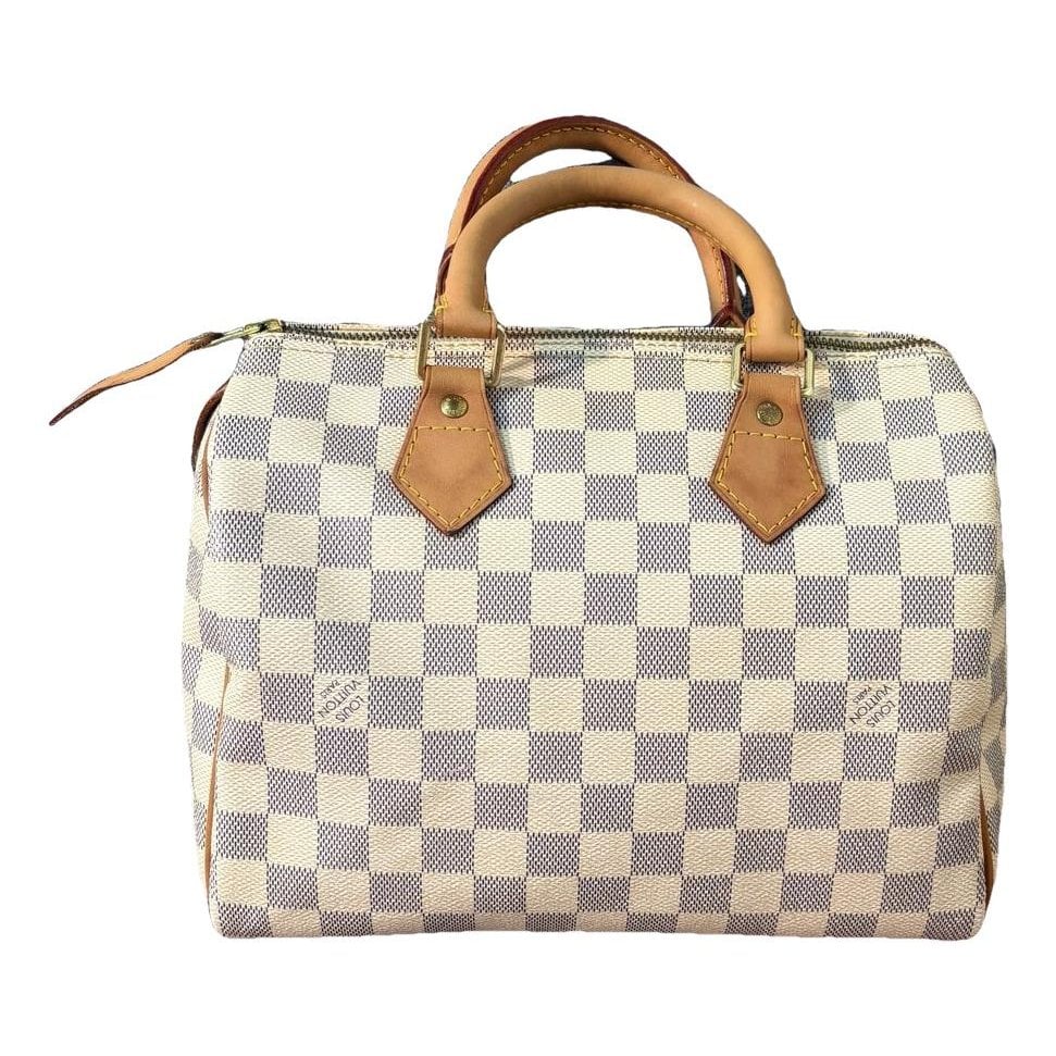 Speedy leather handbag