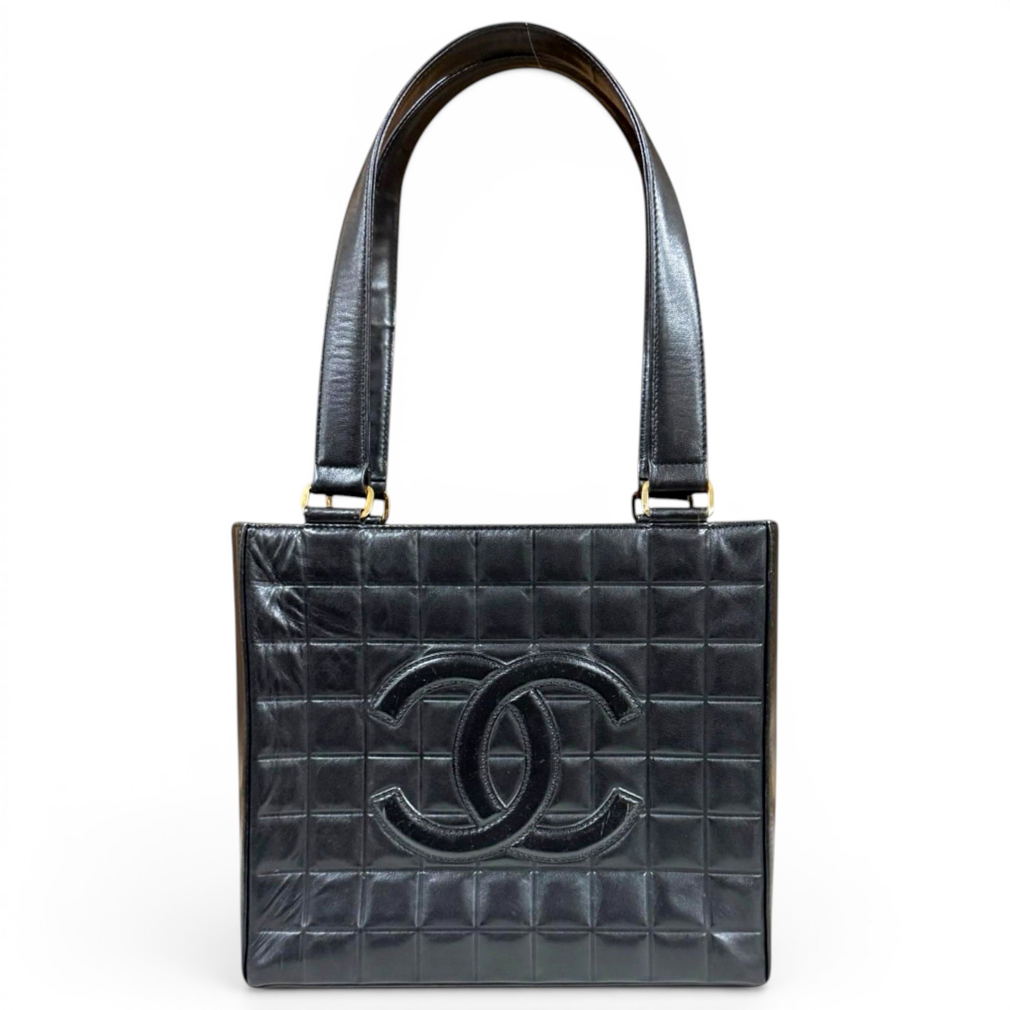 Leather tote