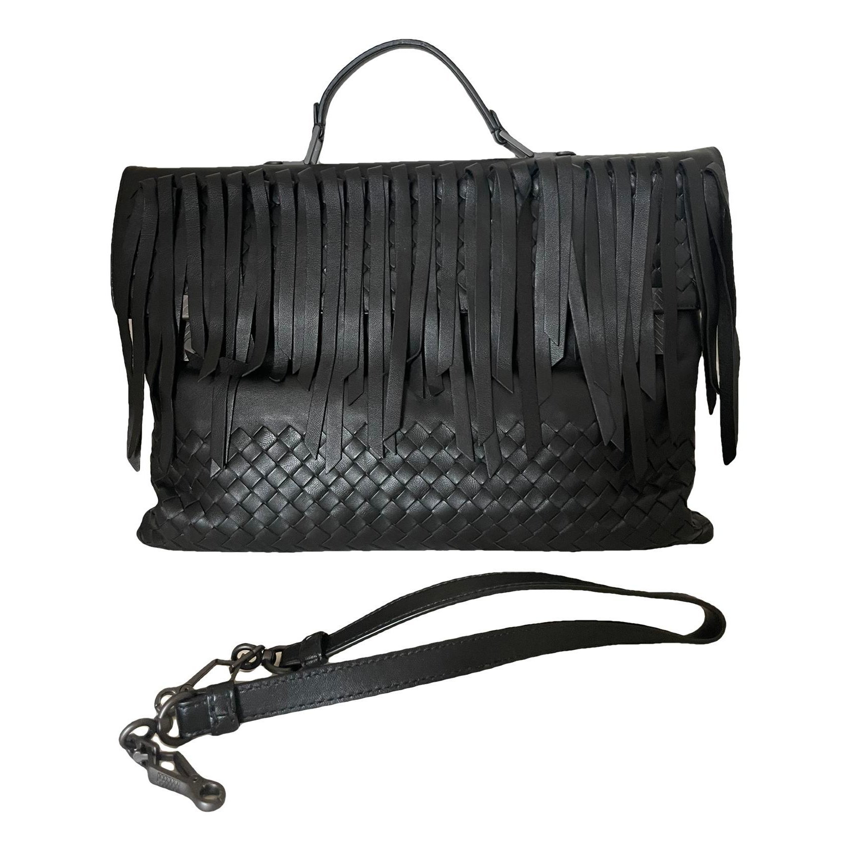 Leather handbag