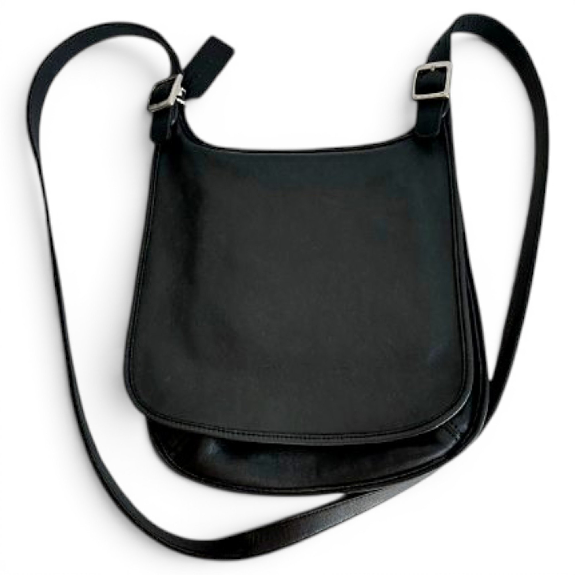 Smooth Crossbody leather crossbody bag