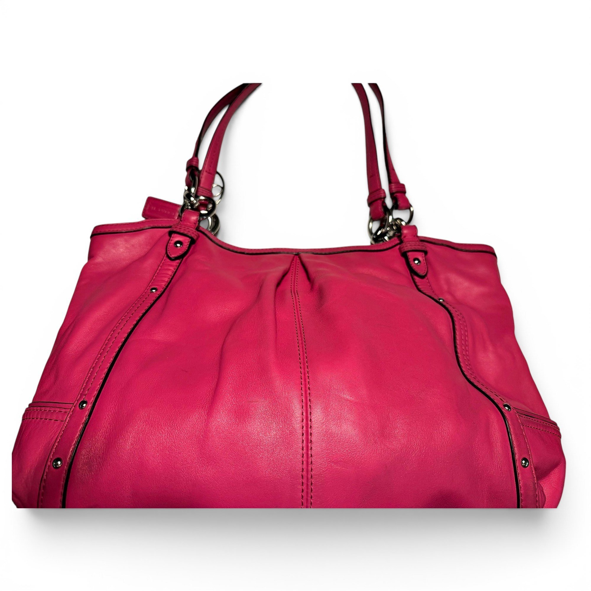Leather handbag