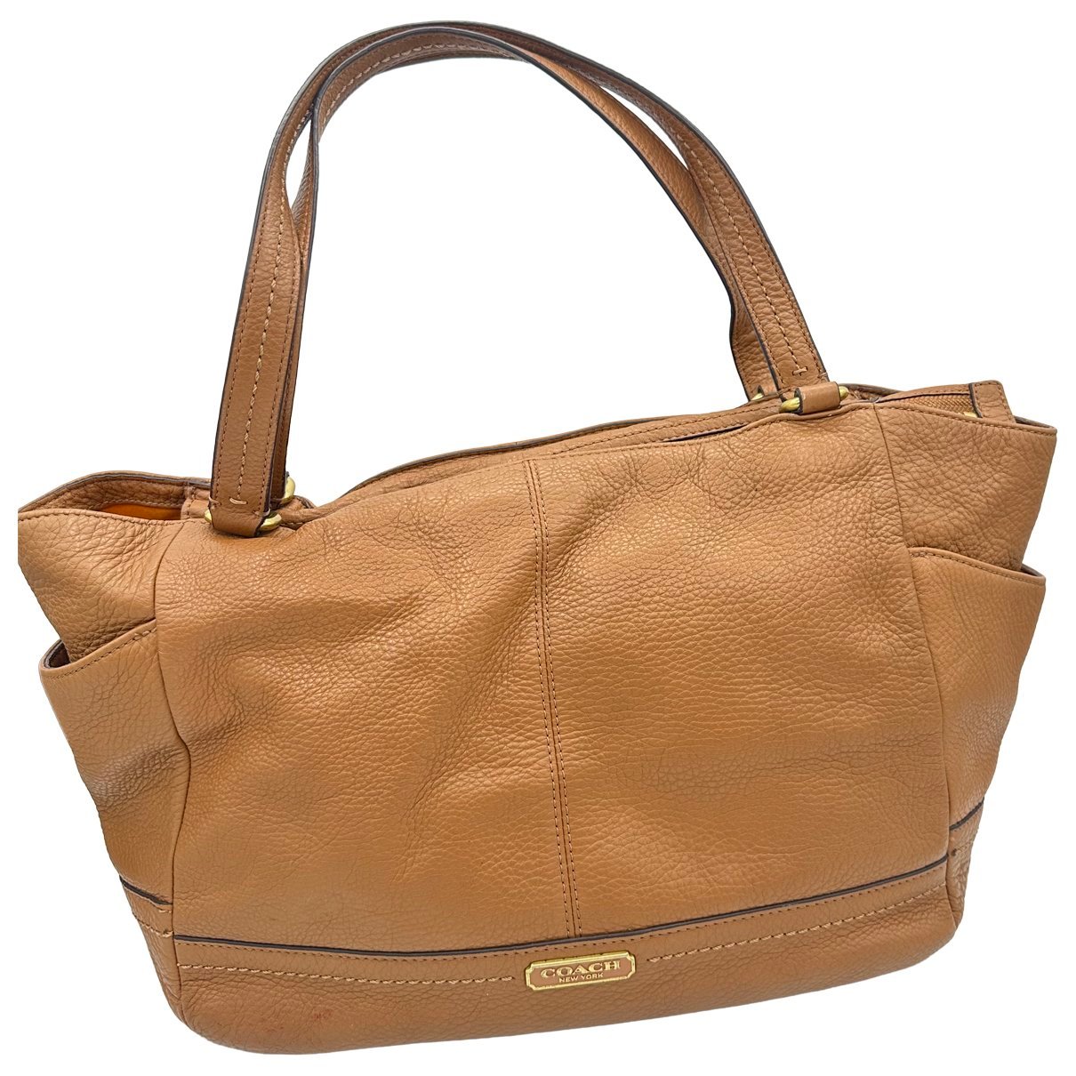 Leather handbag