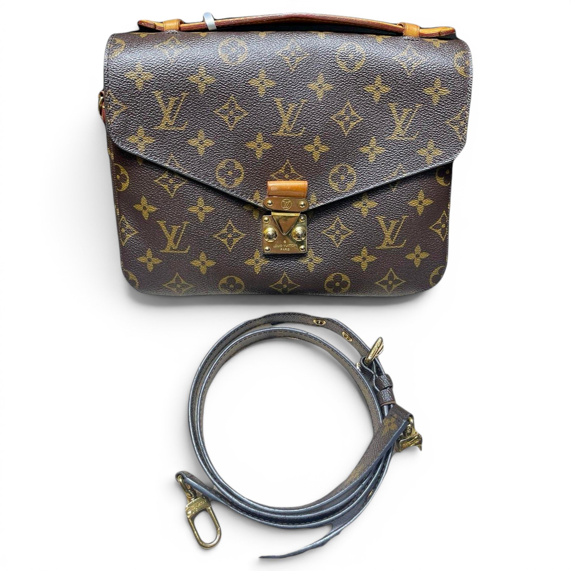 Metis leather crossbody bag