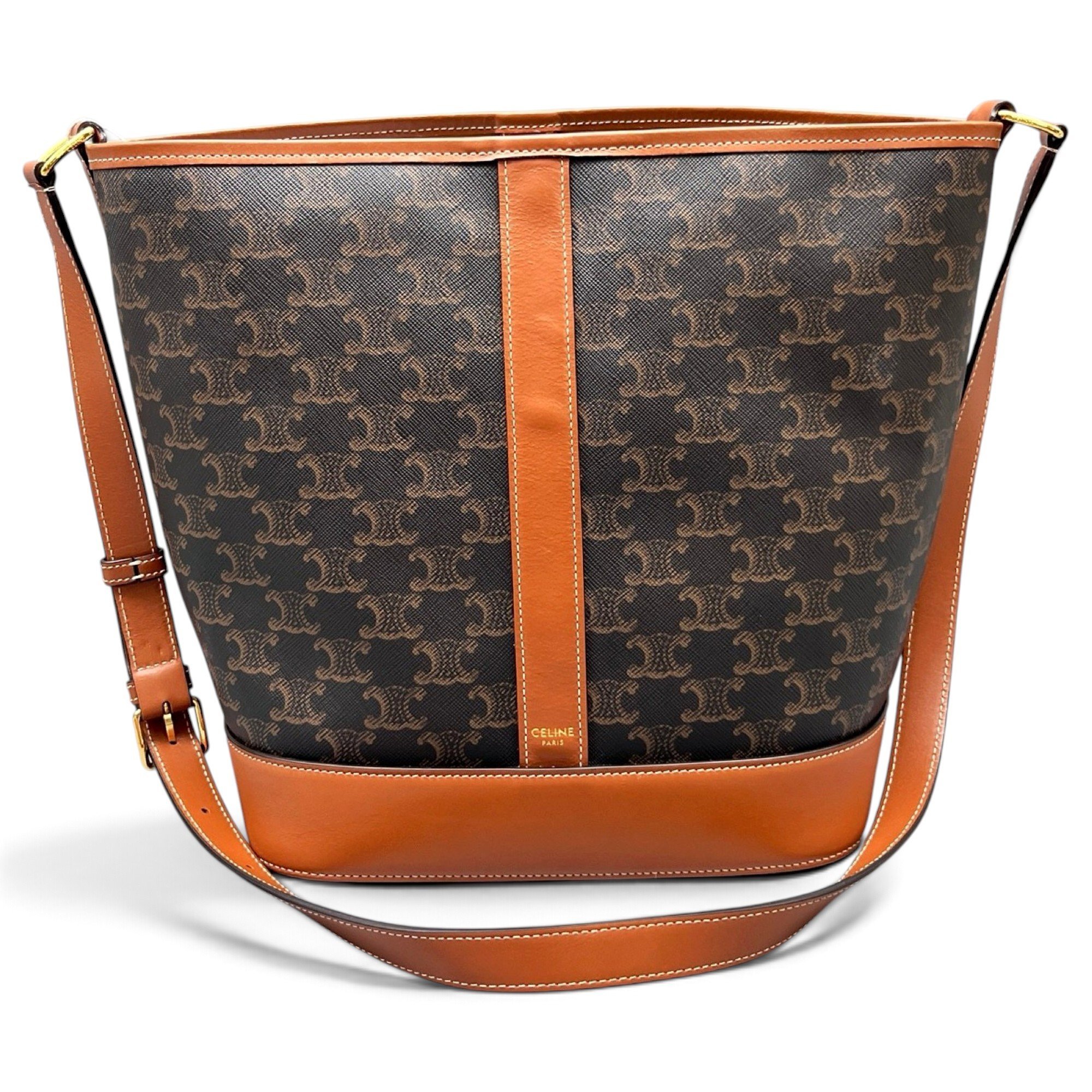 SAC SEAU leather tote