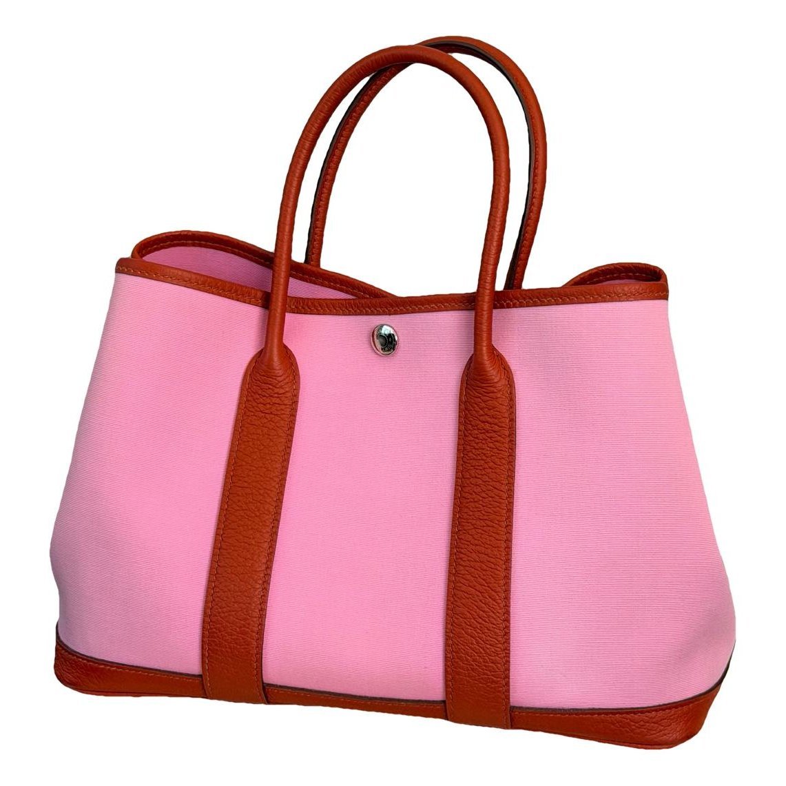 Garden Party leather handbag