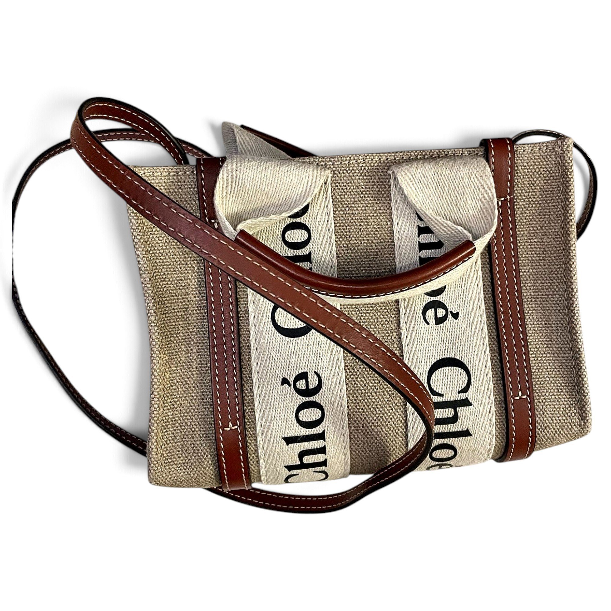 Woody cloth tote