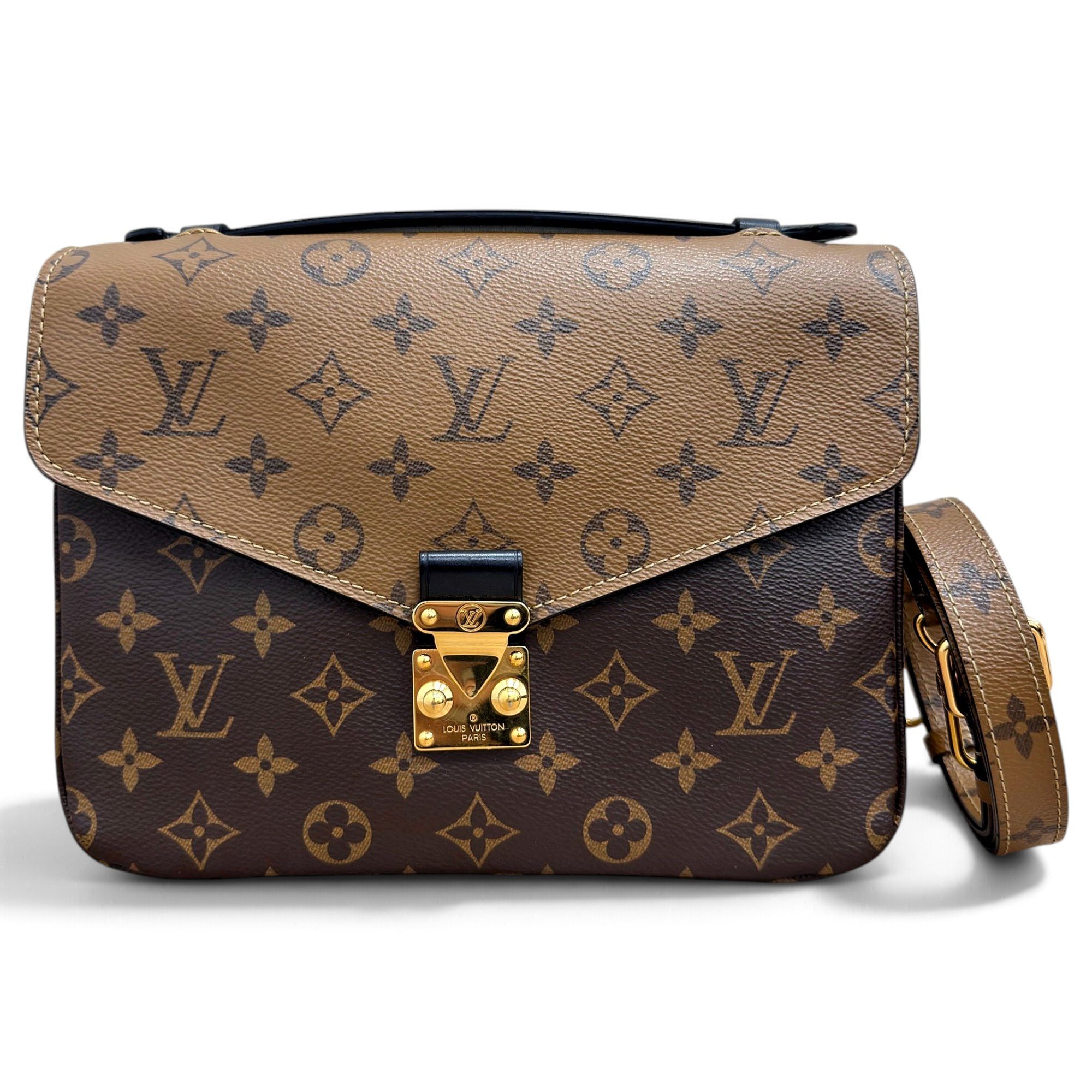 Metis leather handbag