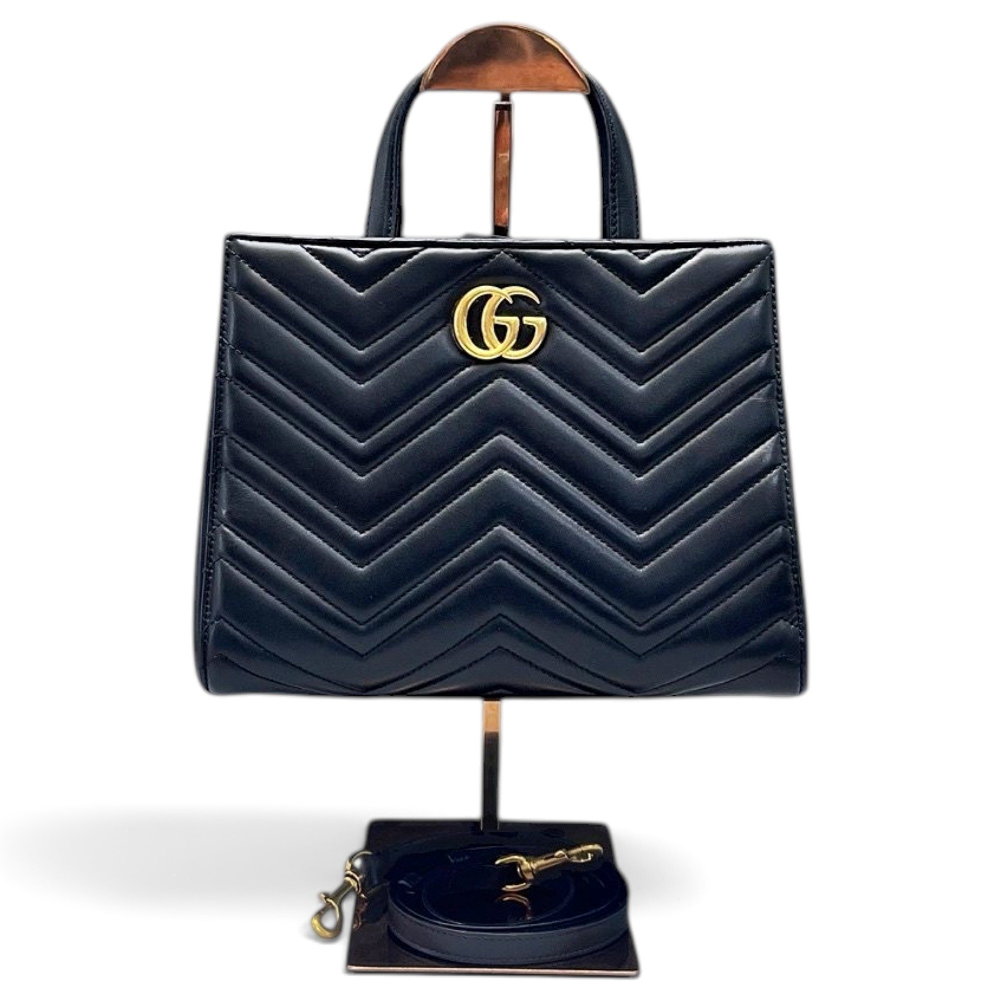 GG Marmont Shopping leather tote