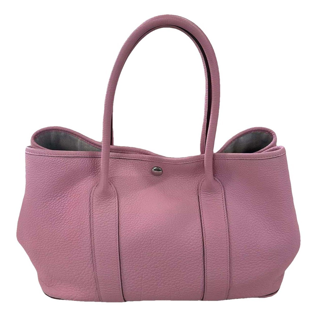 Garden Party leather handbag