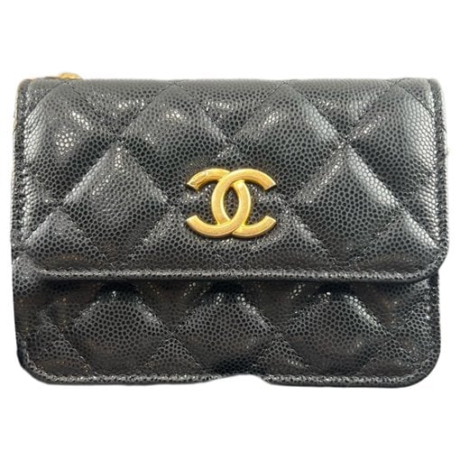 Wallet On Chain Timeless/Classique leather handbag