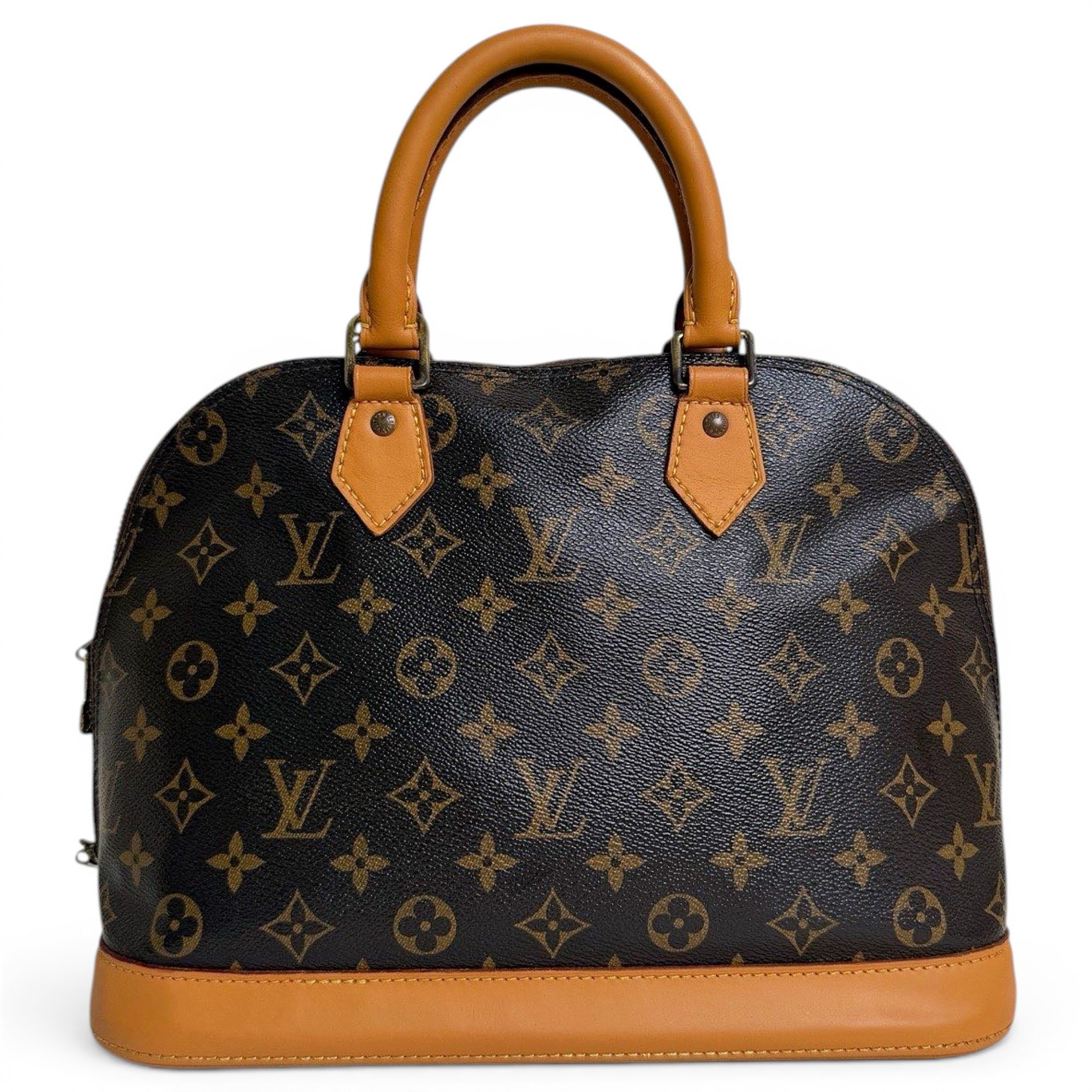 Alma leather handbag