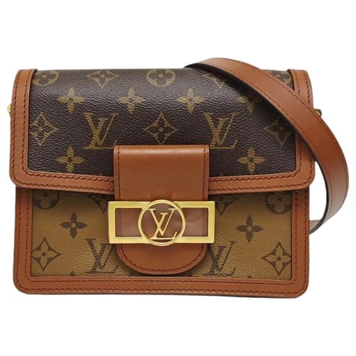 Dauphine leather mini bag