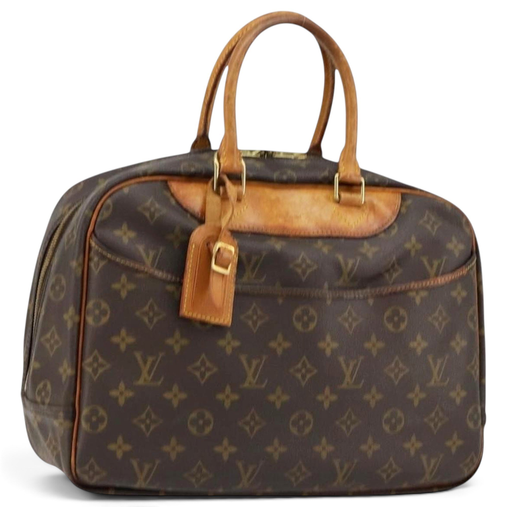 Louis Vuitton Deauville leather handbag