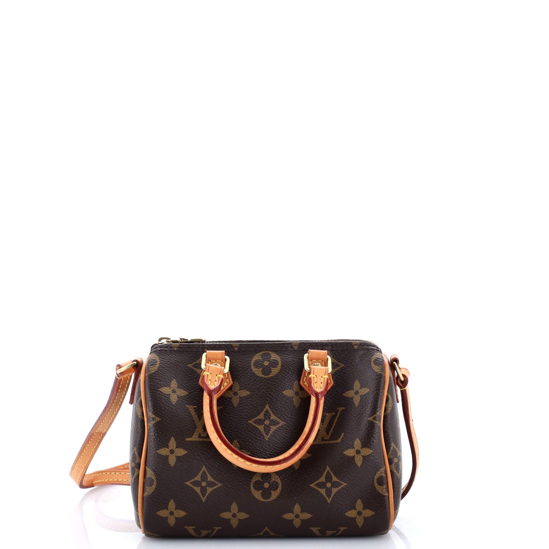 Louis Vuitton Speedy Bandouliere Bag Monogram Canvas Nano