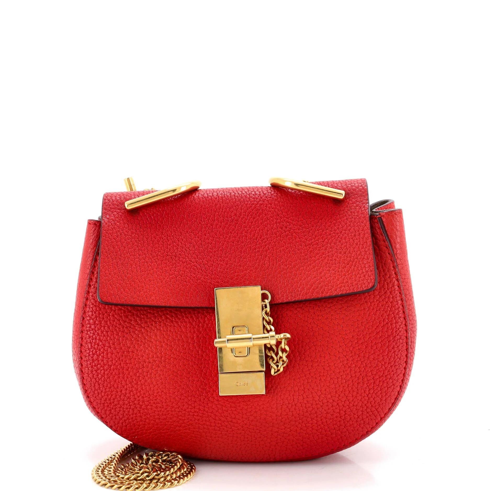 Leather crossbody bag