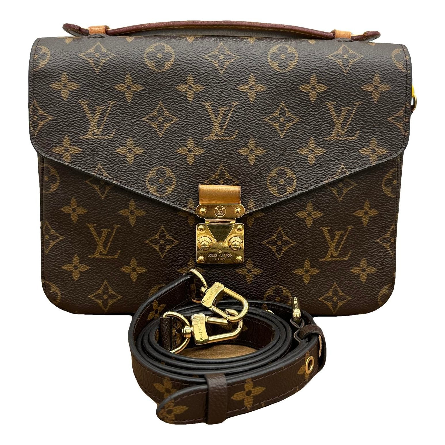 Metis leather handbag