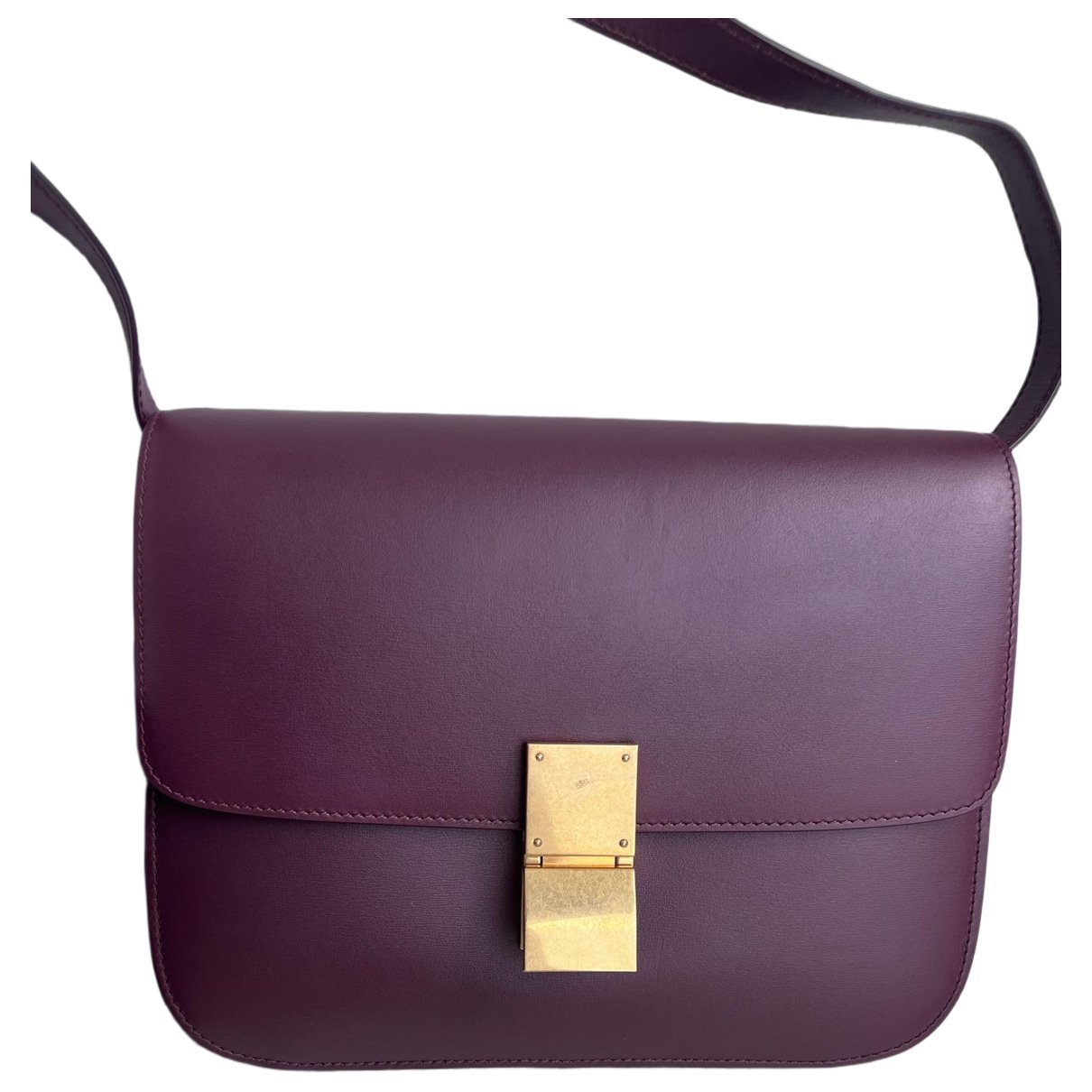 Classic leather handbag