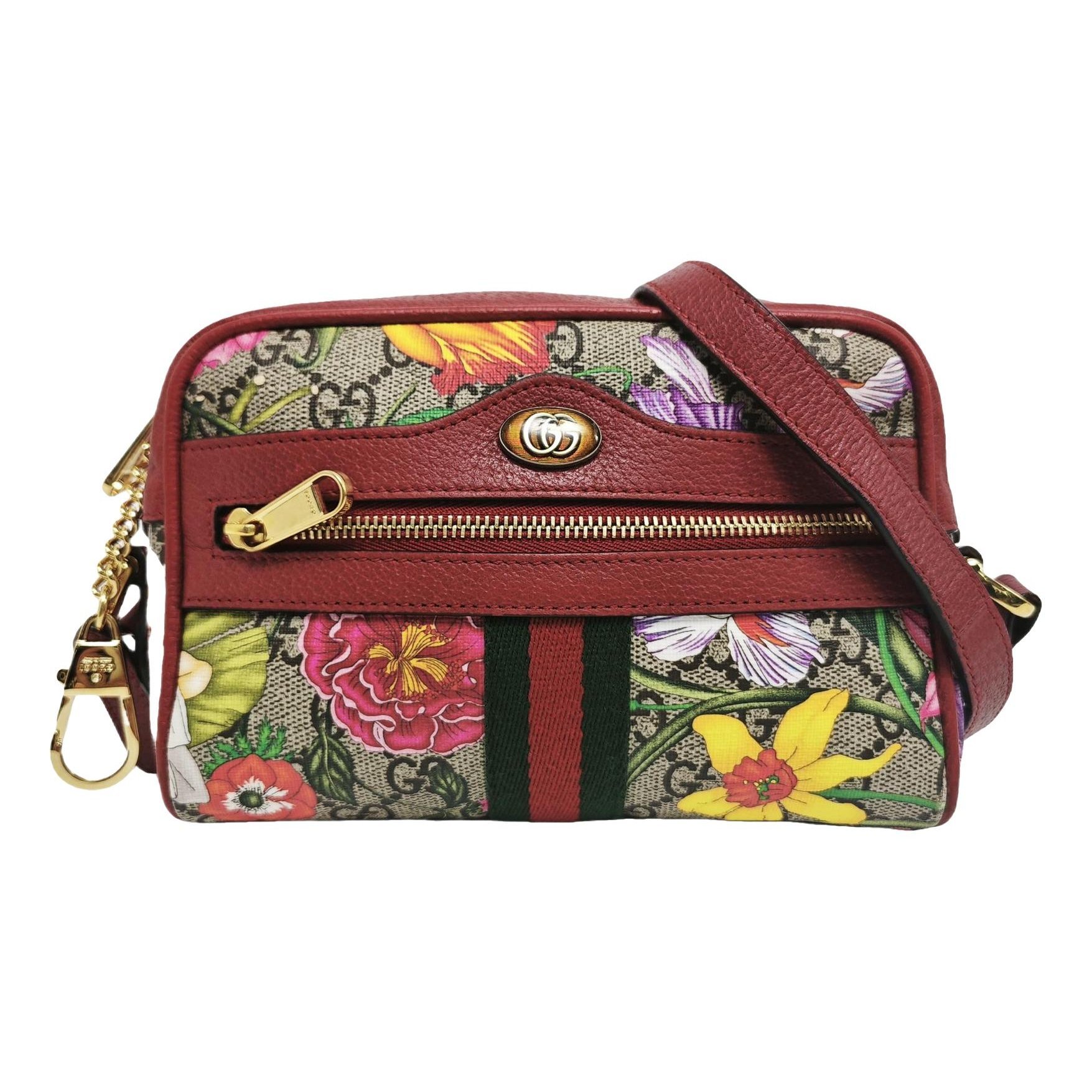 Ophidia GG Supreme cloth handbag