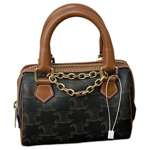 Leather handbag
