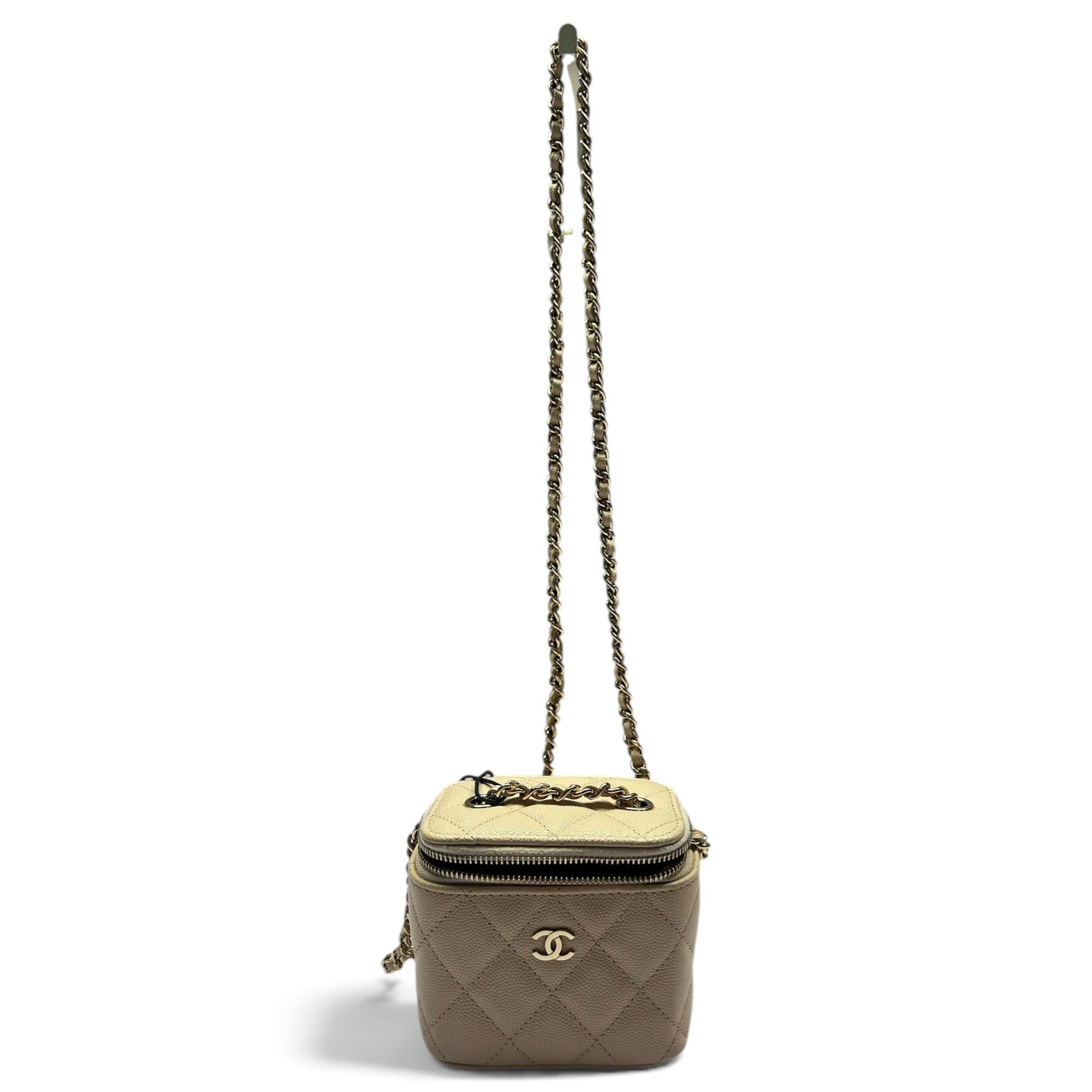 Trendy CC Vanity leather mini bag
