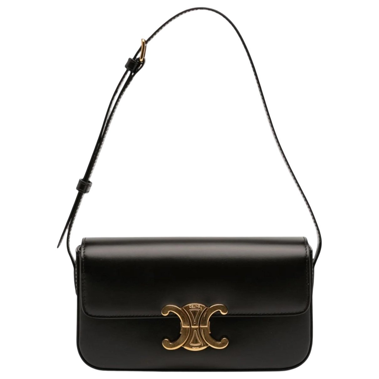 Triomphe leather handbag