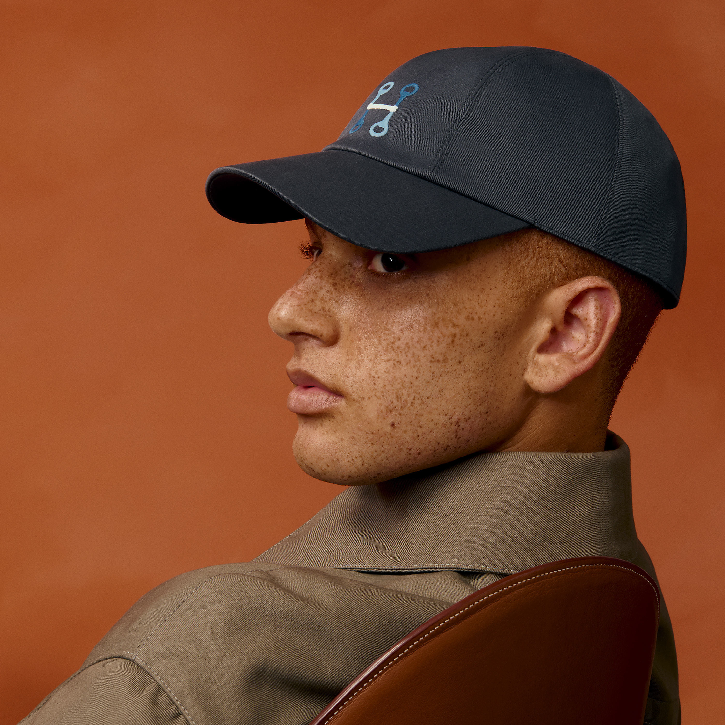 Hermès Miles H Mors cap Marine | BagUSeek