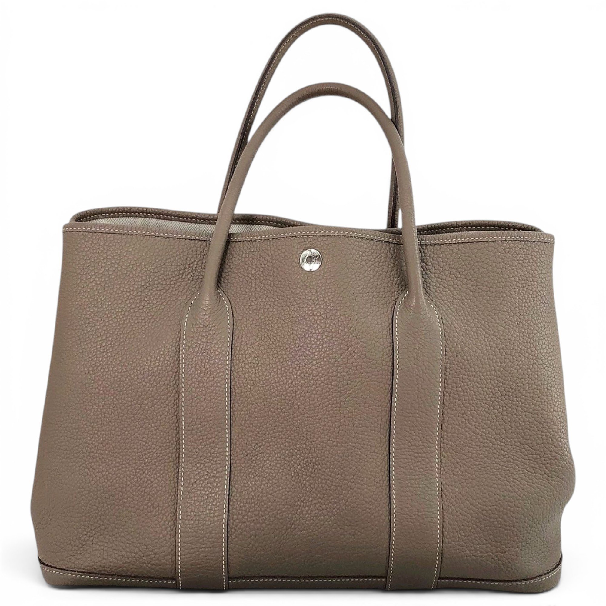 Garden Party leather handbag
