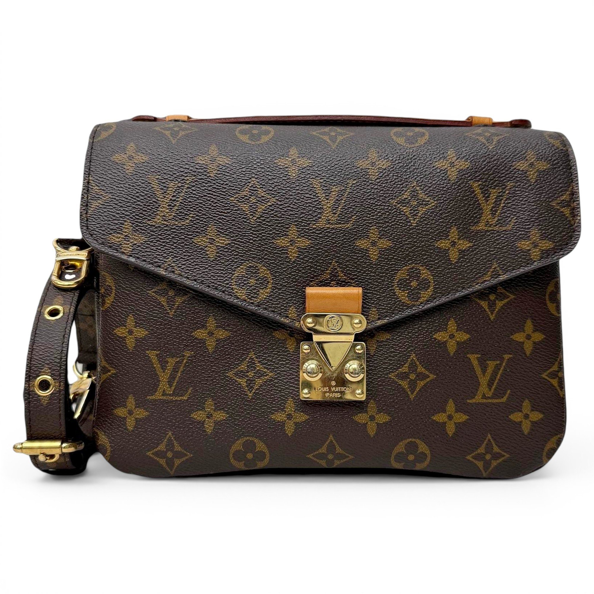 Metis leather handbag