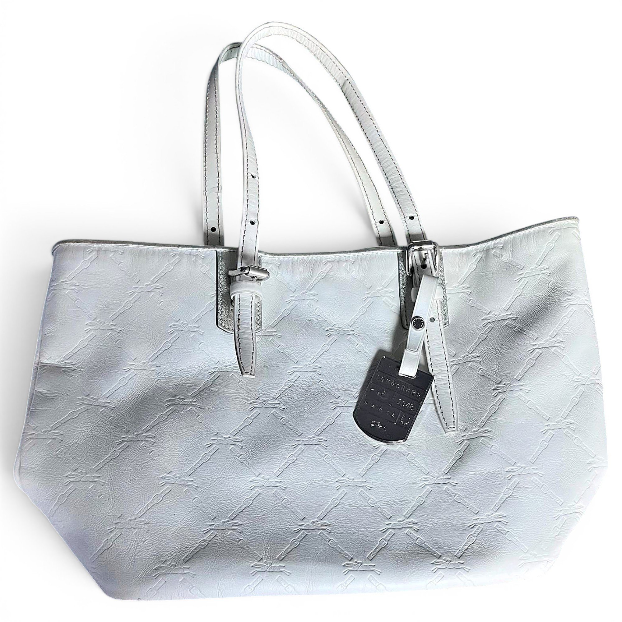 Leather tote