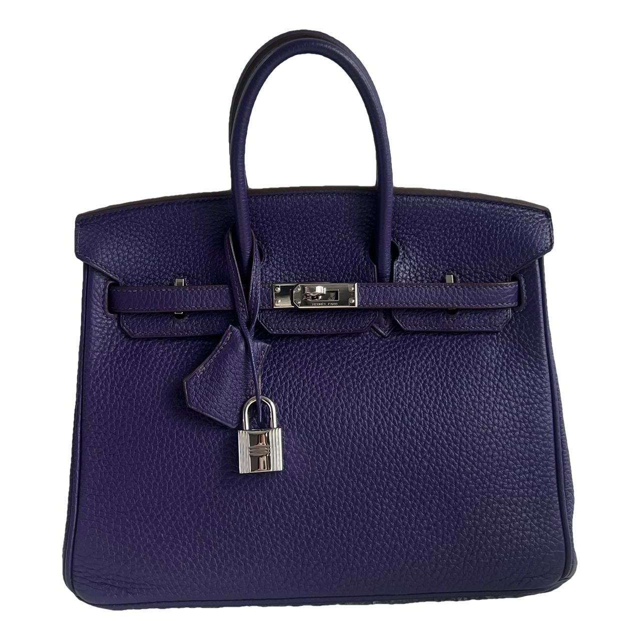 Hermes Birkin 25 leather handbag