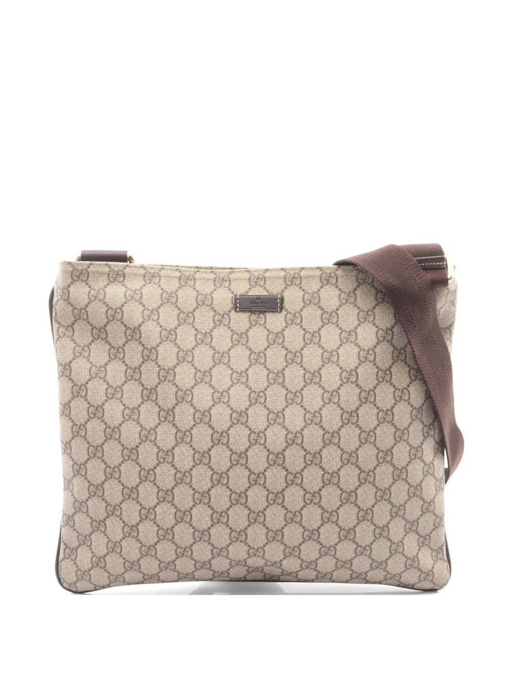 2000s GG Supreme canvas shoulder bag
