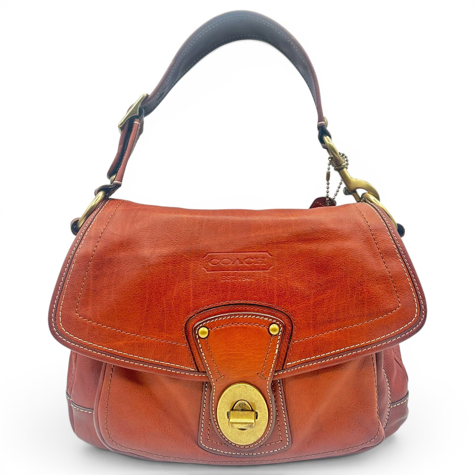 Leather handbag
