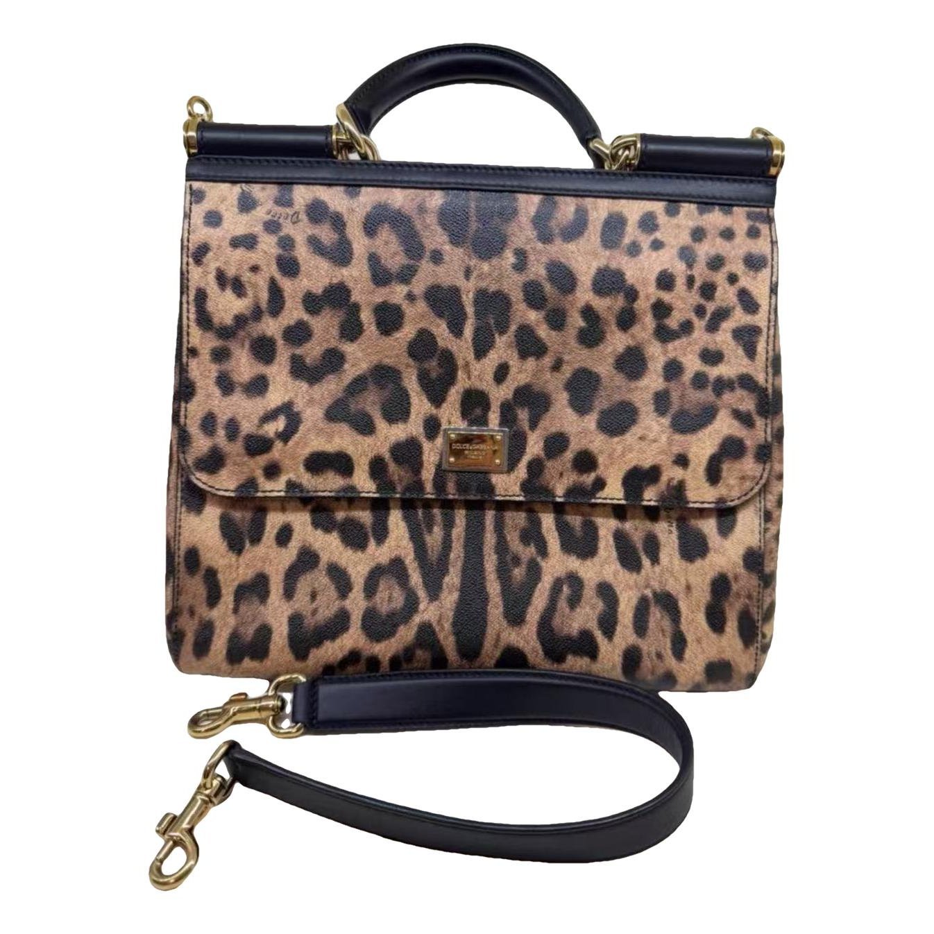 Dolce & Gabbana Sicily leather tote