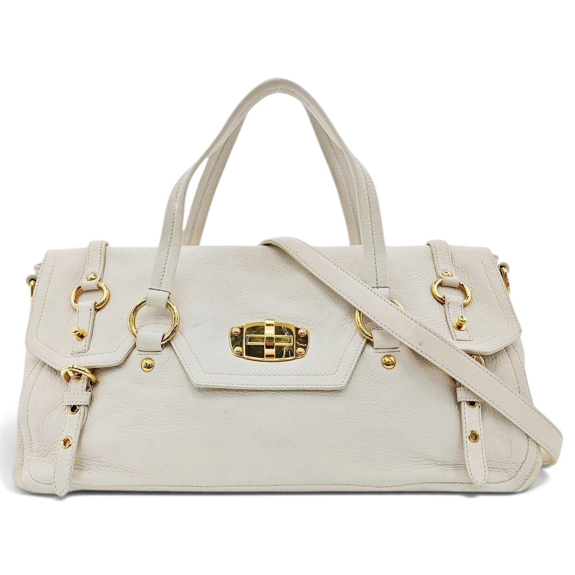 Leather handbag