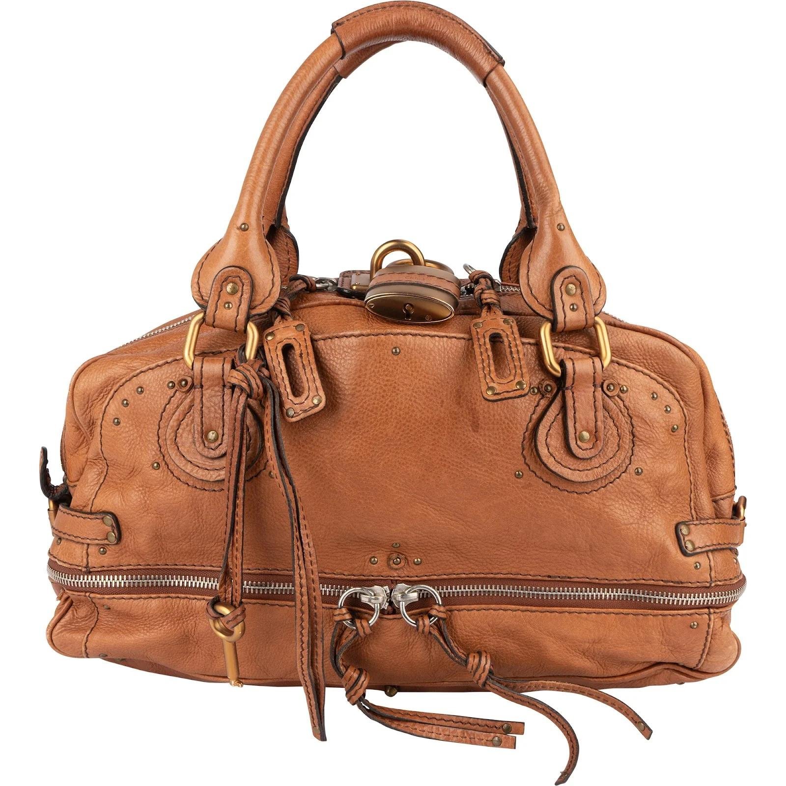 Paddington leather satchel