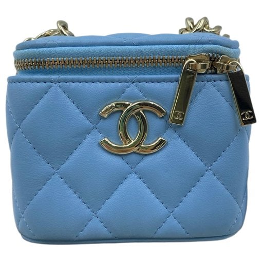 Trendy CC Vanity leather handbag