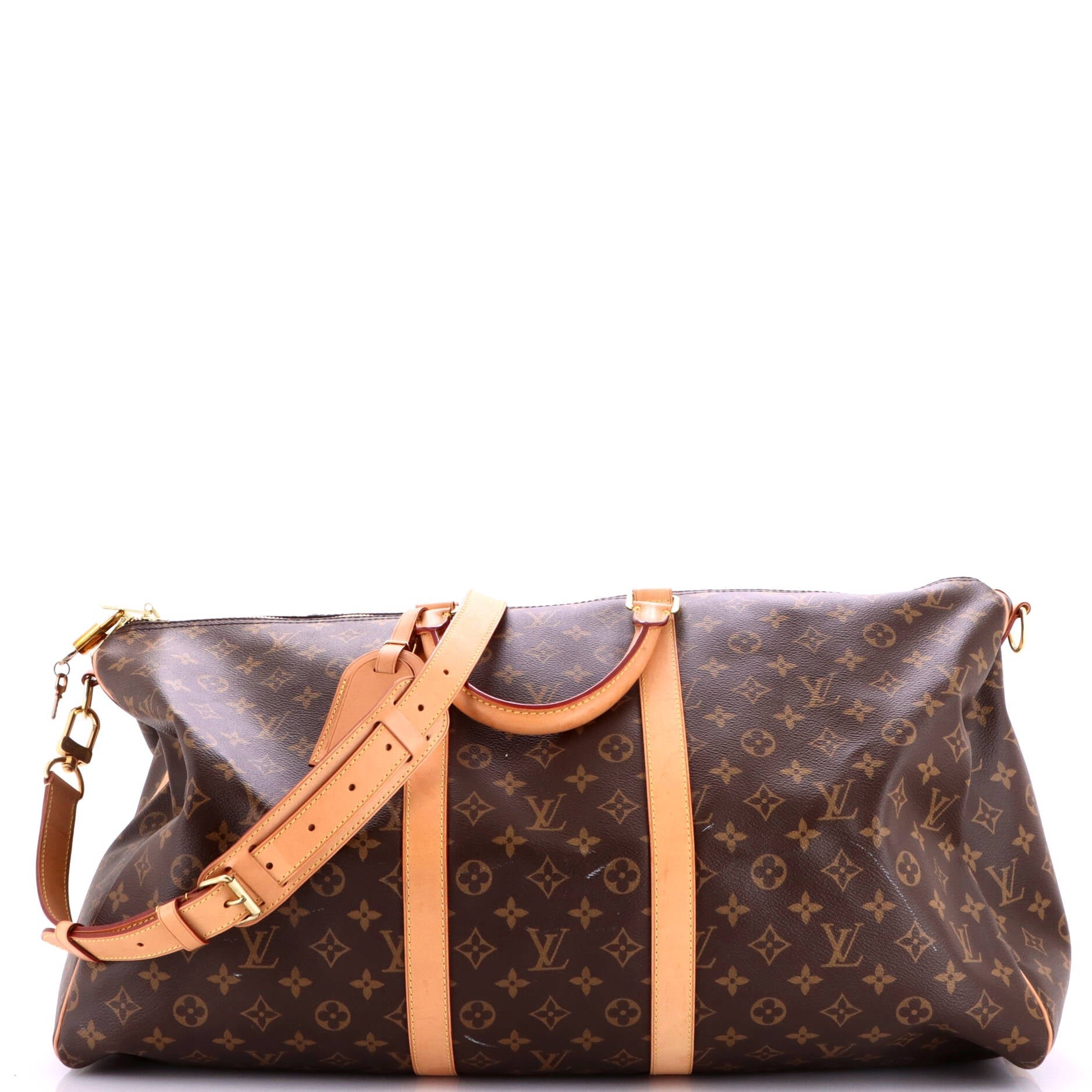 Keepall Bandouliere Bag Monogram Canvas 55