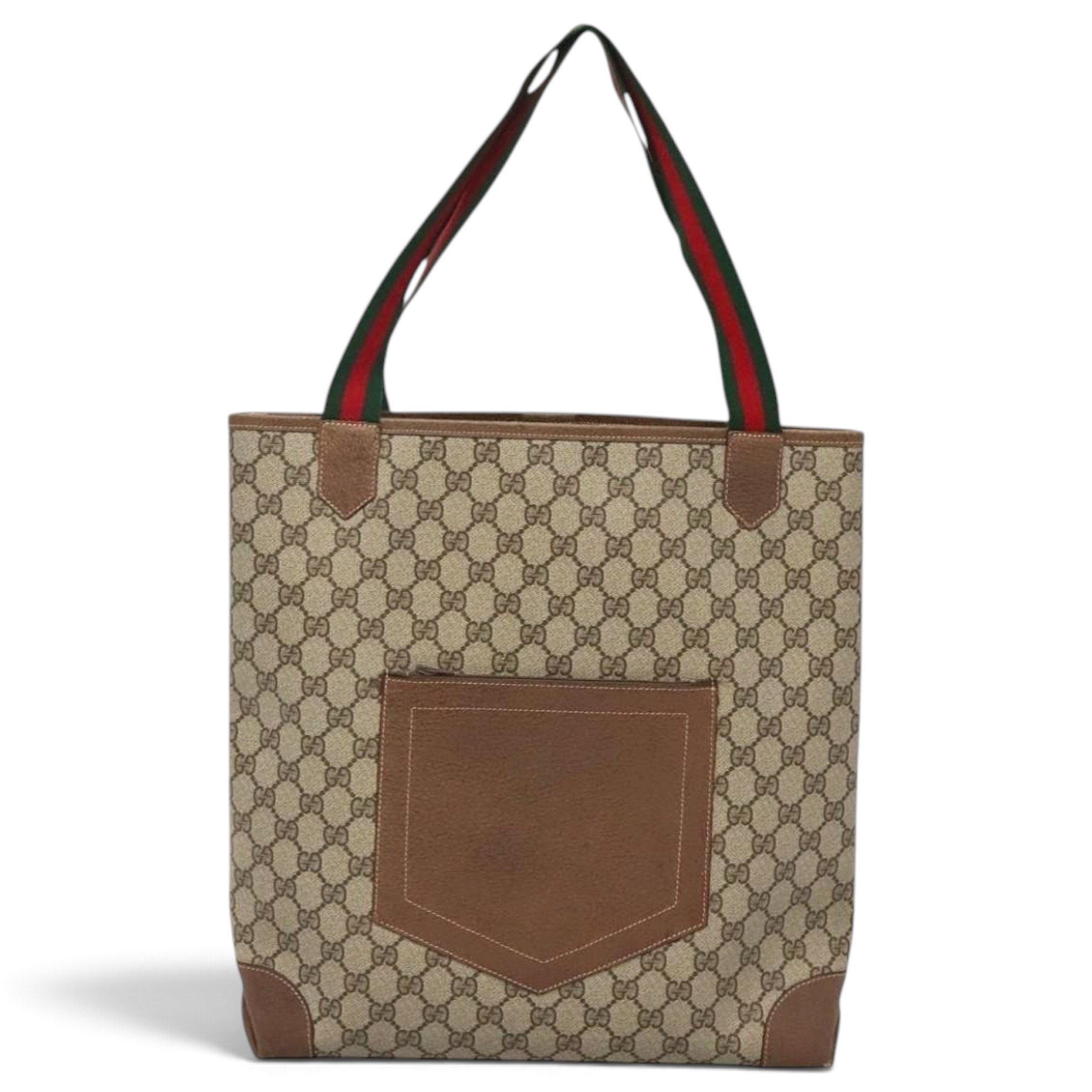 Leather tote