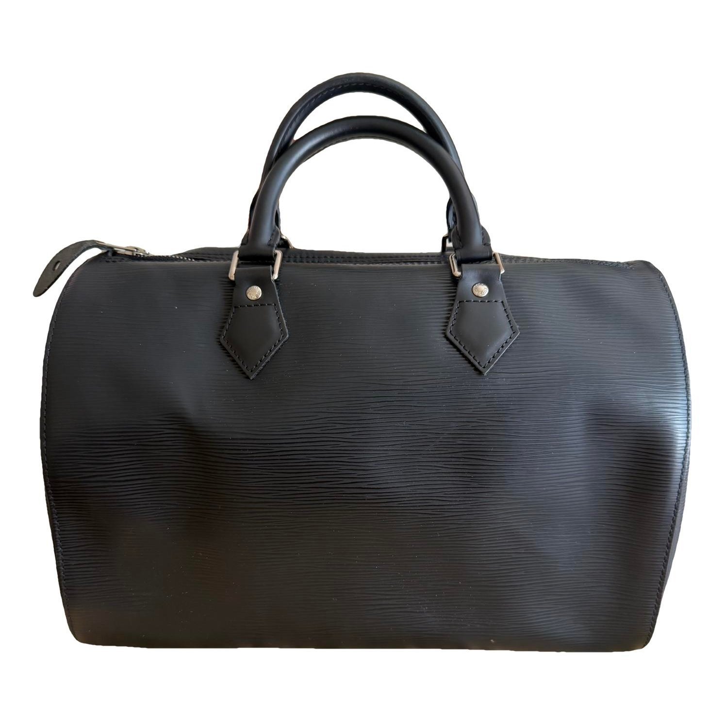 Speedy leather handbag