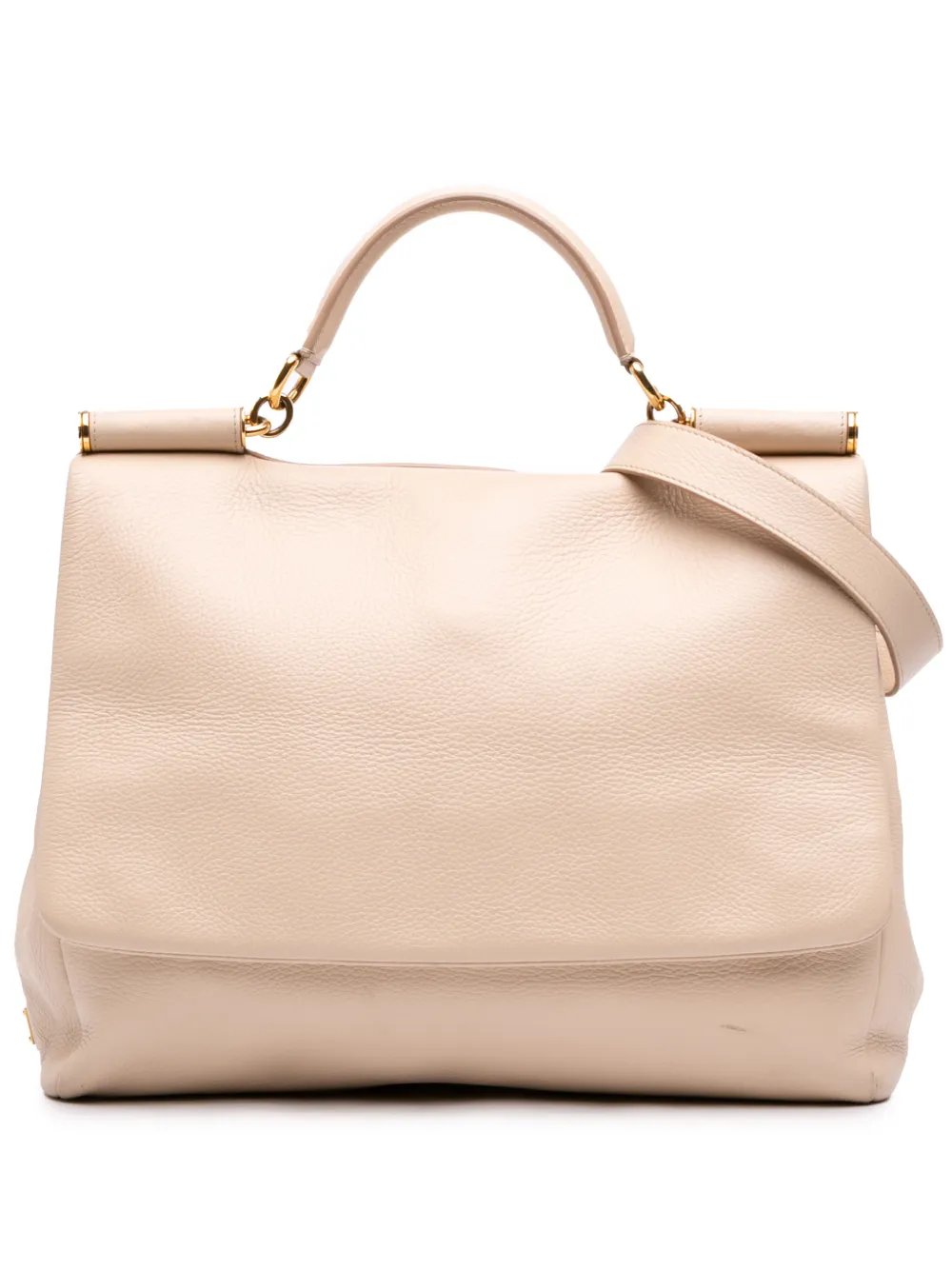 2000-2026 Large Pebbled Leather Miss Sicily satchel