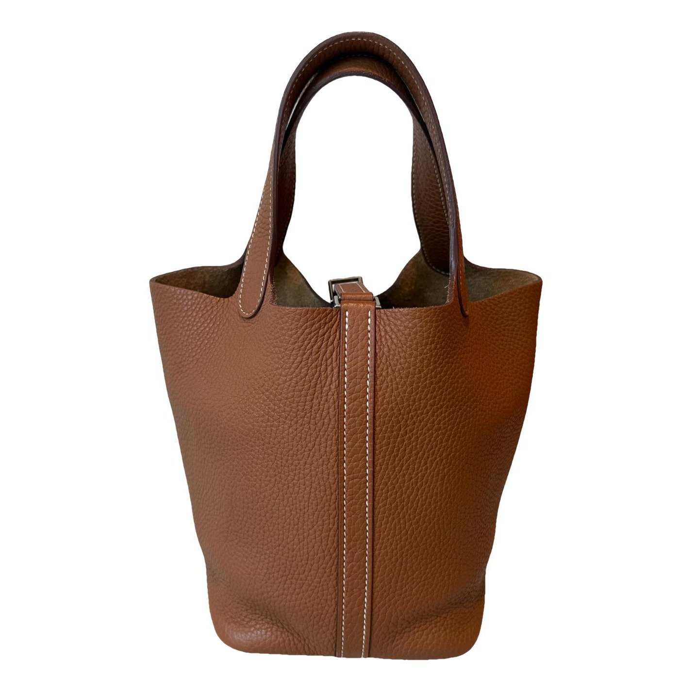 Hermes Picotin leather tote