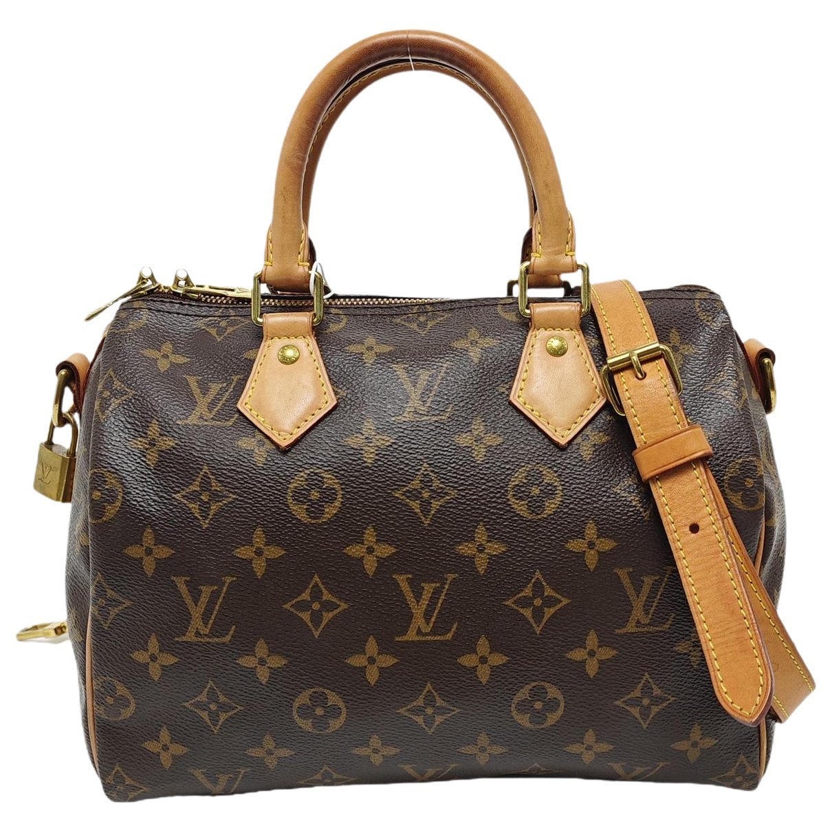 Louis Vuitton Nano Speedy / Mini HL leather handbag