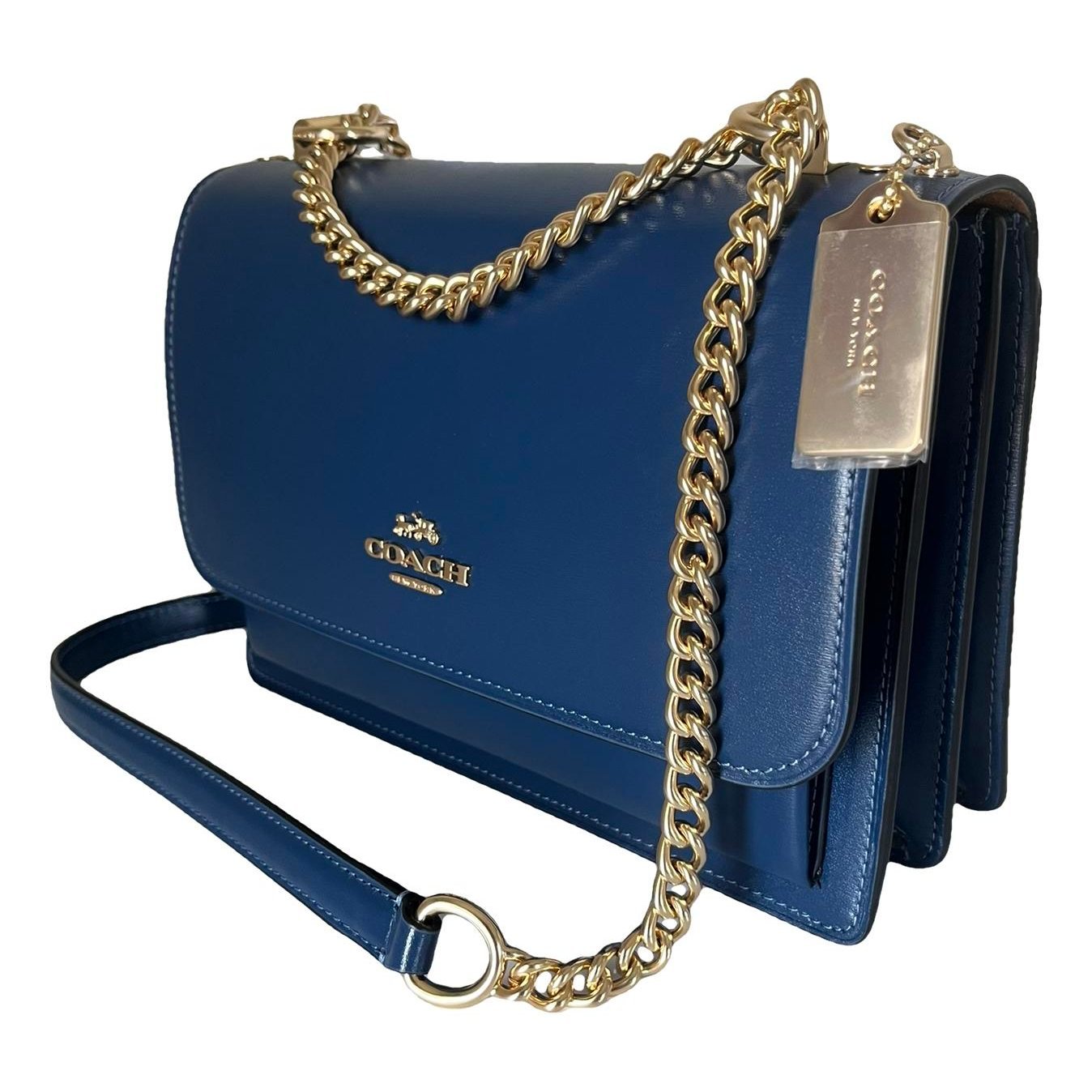 Leather crossbody bag