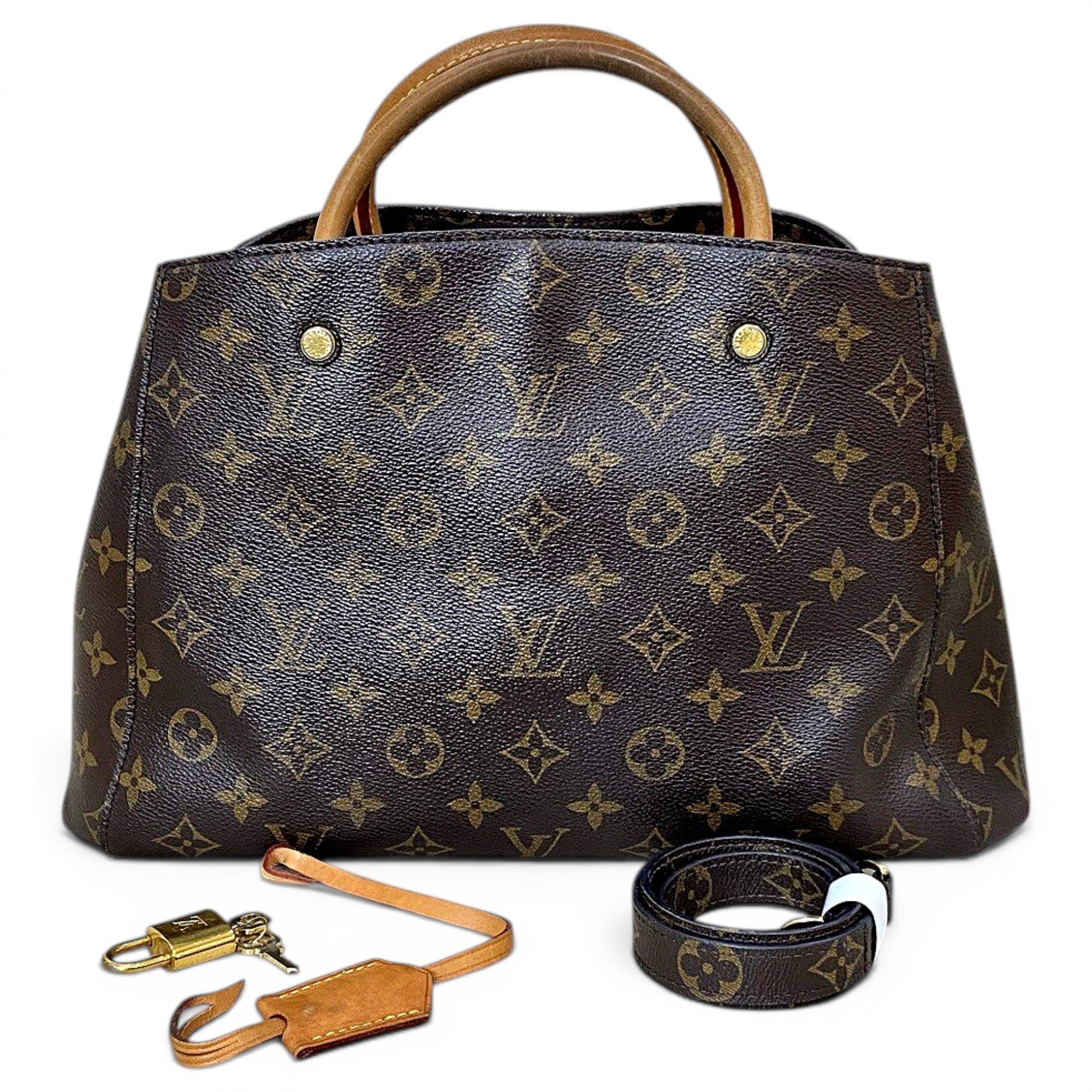 Montaigne leather handbag